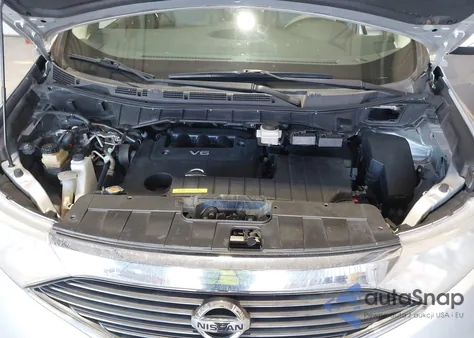 2012 Nissan Quest Sl z USA, uszkodzony, nr VIN JN8AE2KP3C9049662